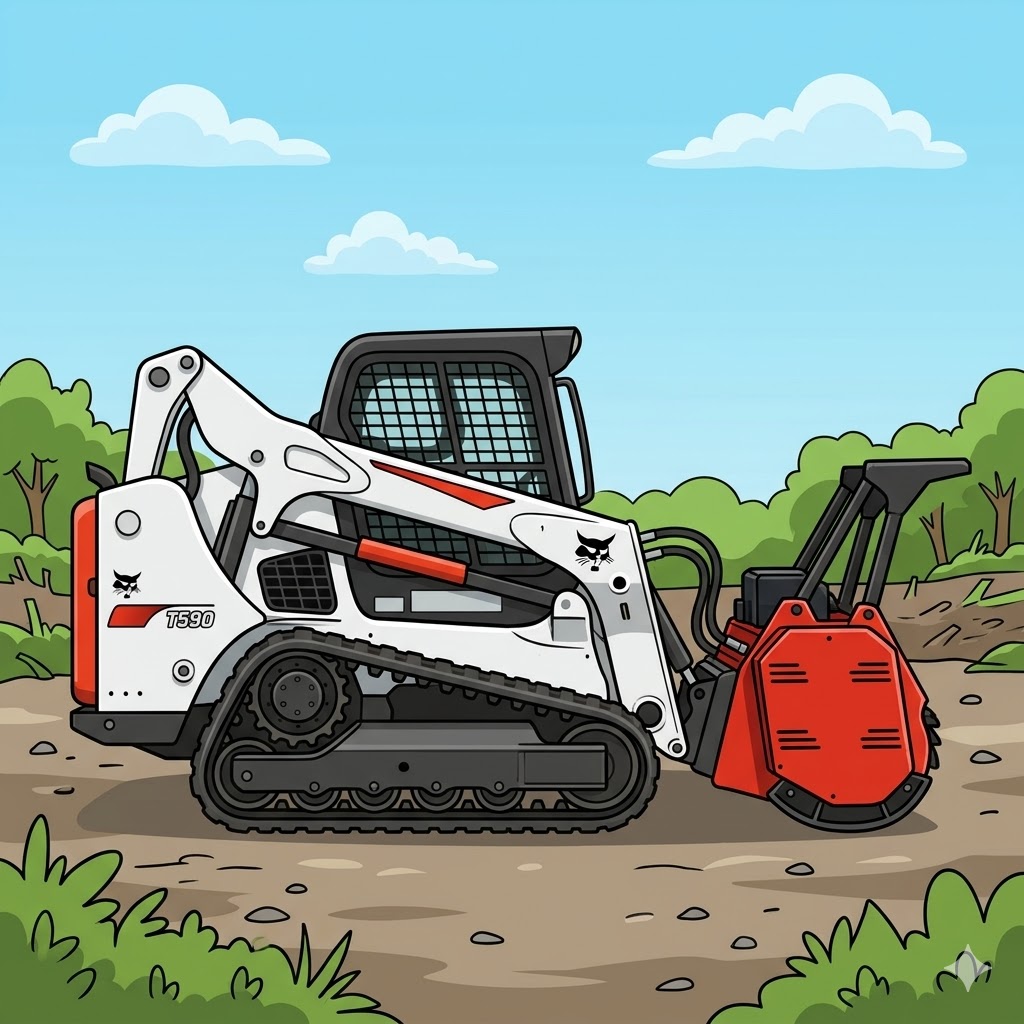 Bobcat T590 Skid Steer
