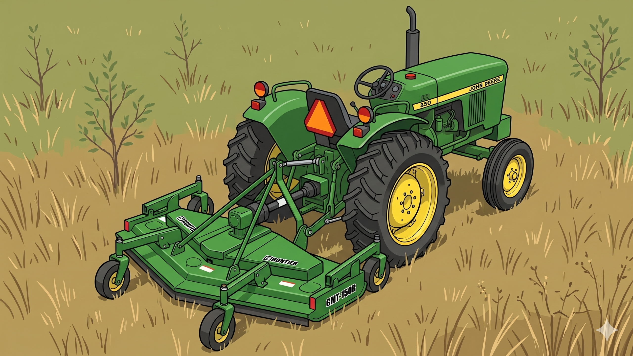 John Deere 850 Tractor